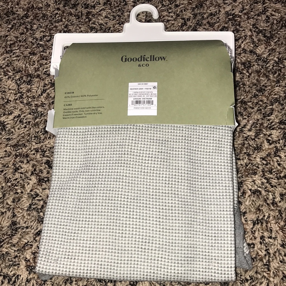 🐠Goodfellow & Co Mens Thermal Rib Knit Base Layer Long Sleeve Tee | NWT - Picture 4 of 5
